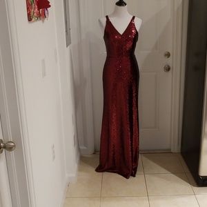 Sequined Gown

- Prom/Wedding
